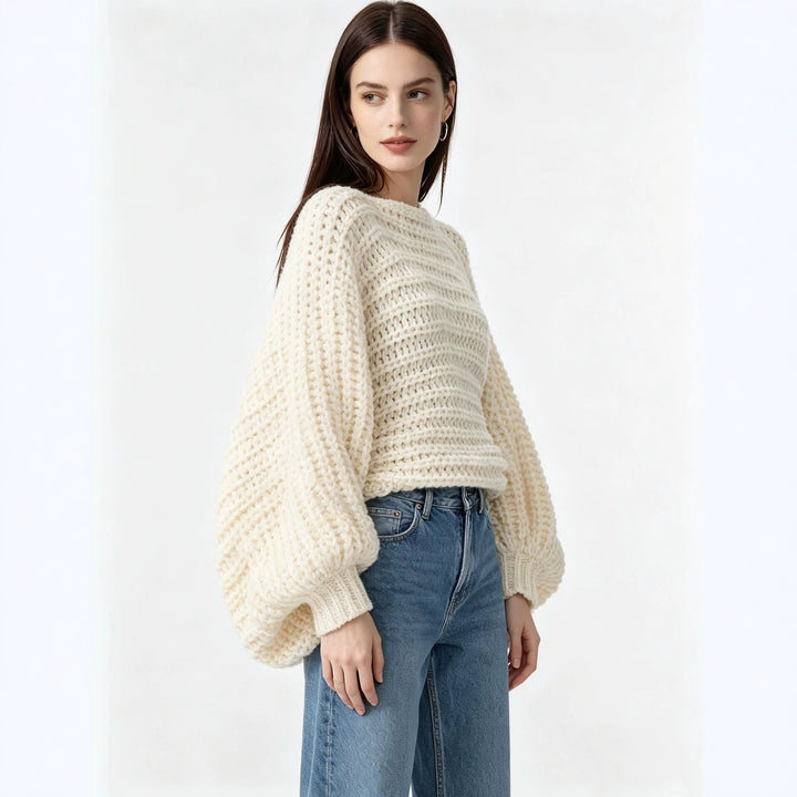 Wanda™ Bow-Front Knit Sweater