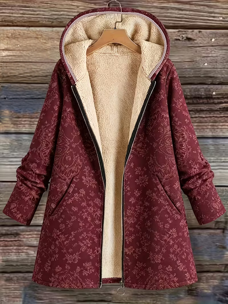 Katherine™ Floral Hooded Coat