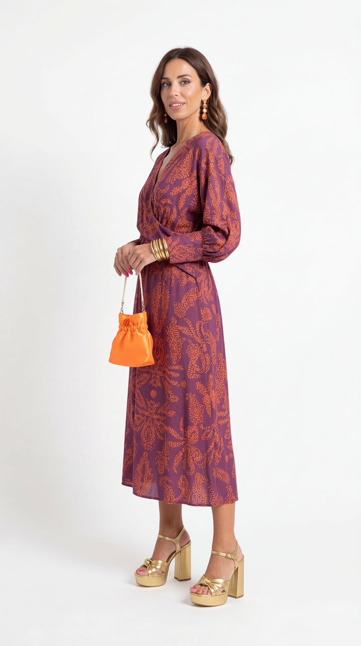 Isadora™ Printed Midi Dress