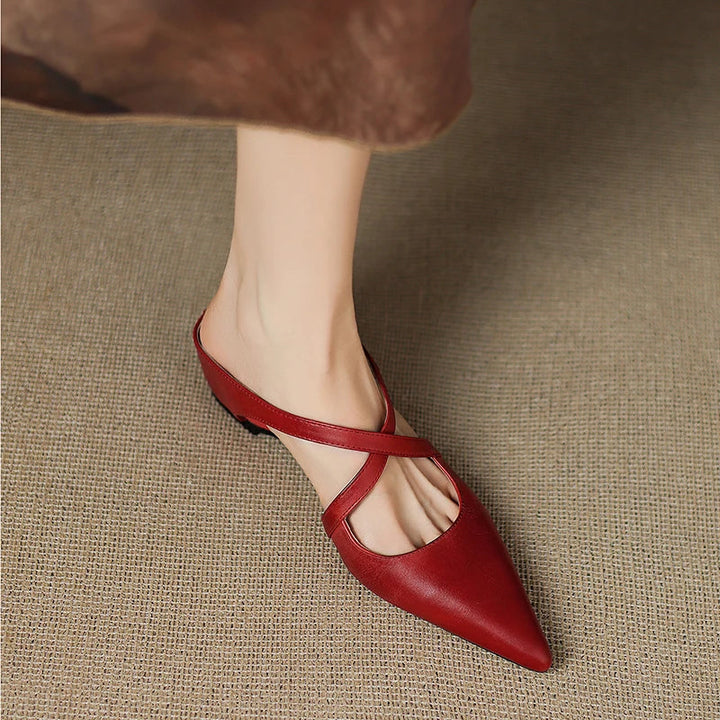 Mestelle™ | Genuine Leather Mules
