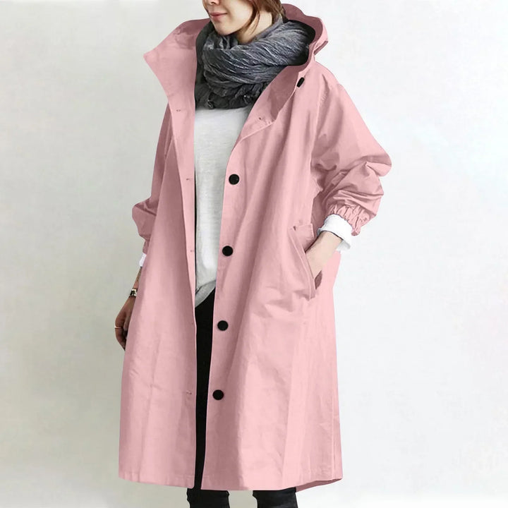Theodora™ Hooded Trench Coat