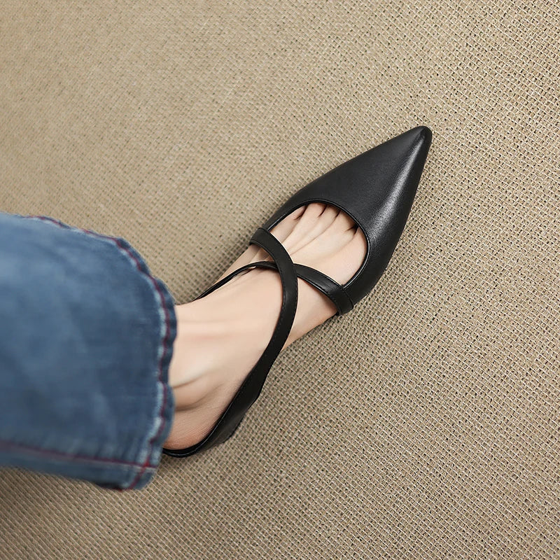 Mestelle™ | Genuine Leather Mules
