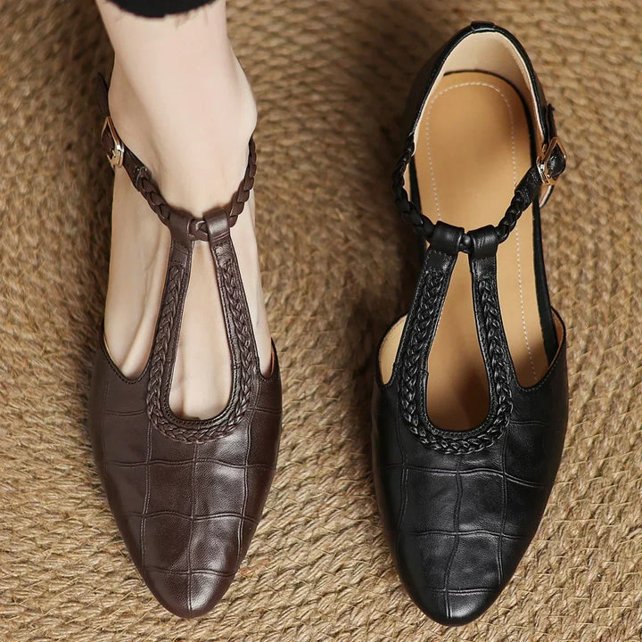 Rufina™ | Leather Mary Janes