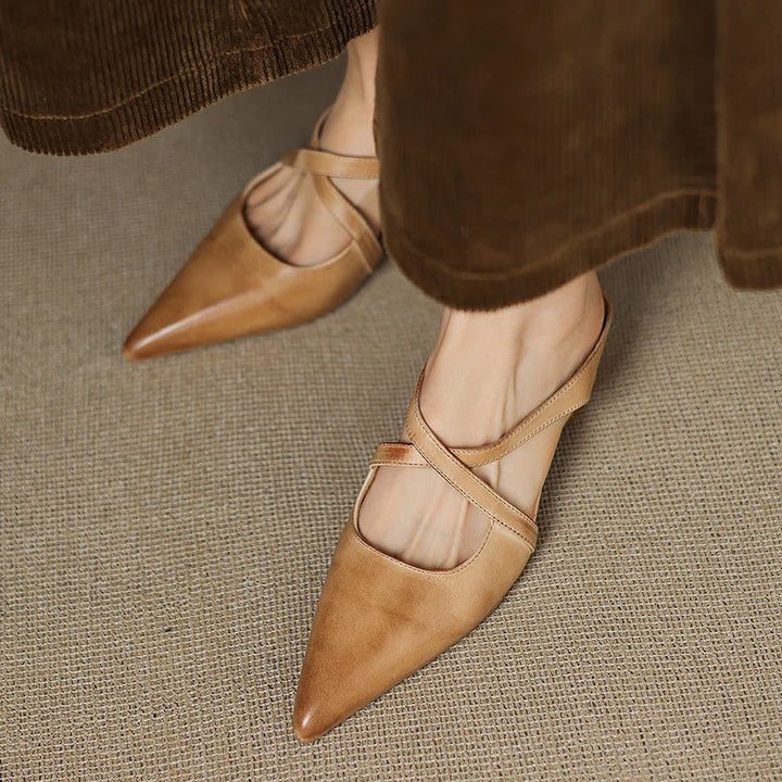 Mestelle™ | Genuine Leather Mules