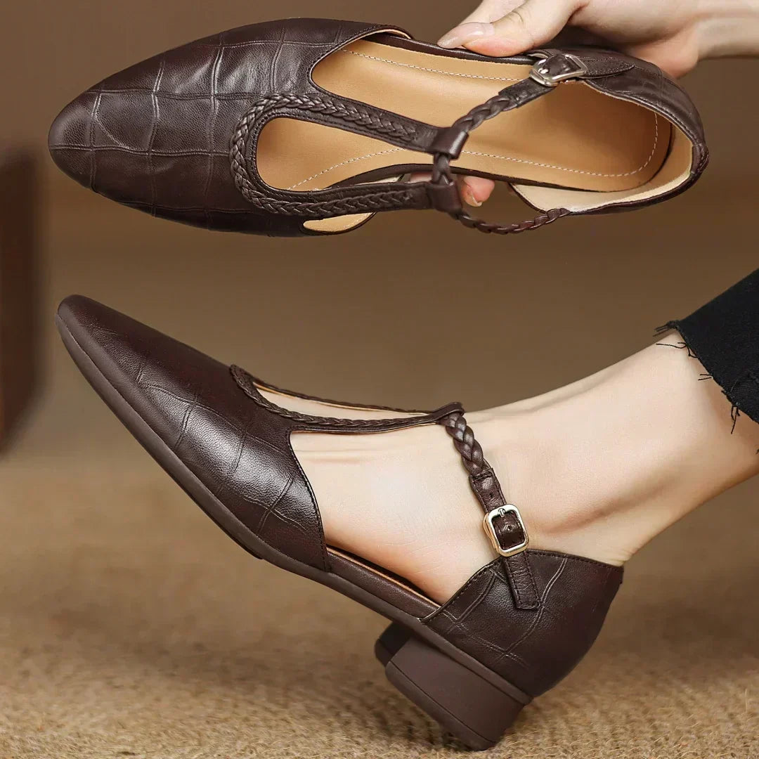 Rufina™ | Leather Mary Janes