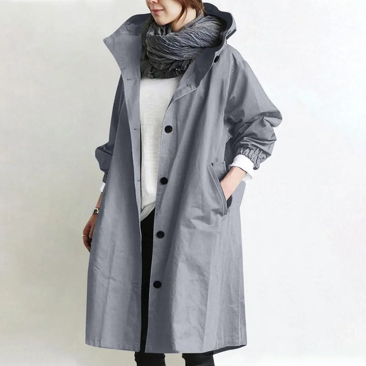 Theodora™ Hooded Trench Coat