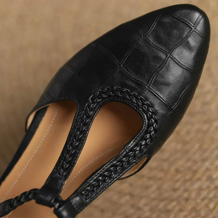 Rufina™ | Leather Mary Janes