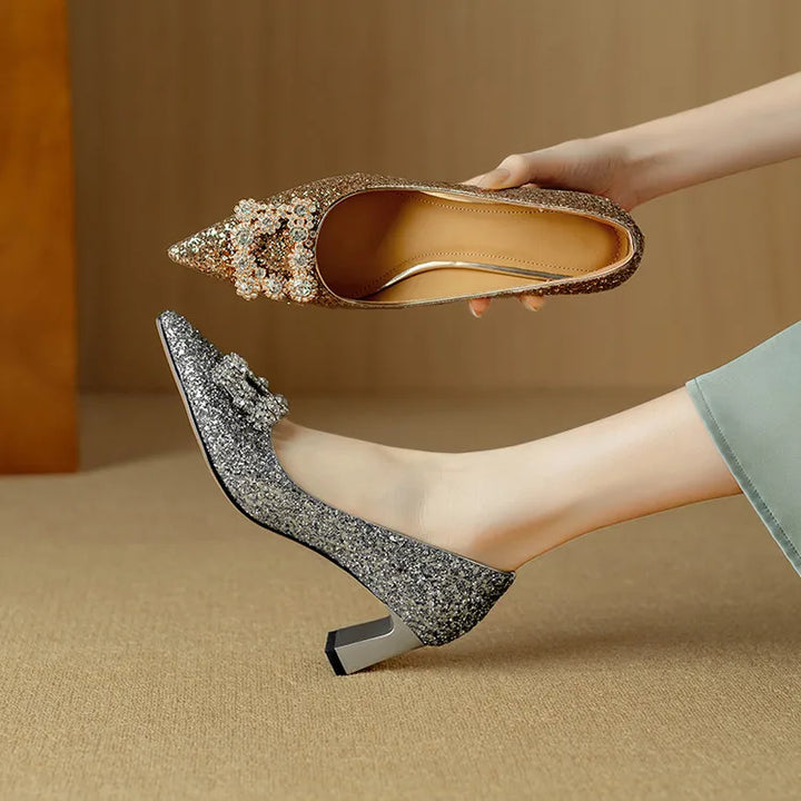 Octavia™ | Glitter Pumps