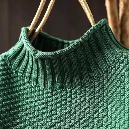 Marcie™ Relaxed Mock Neck Sweater