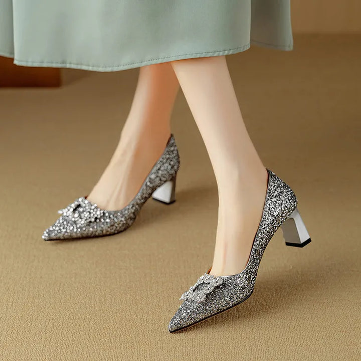 Octavia™ | Glitter Pumps