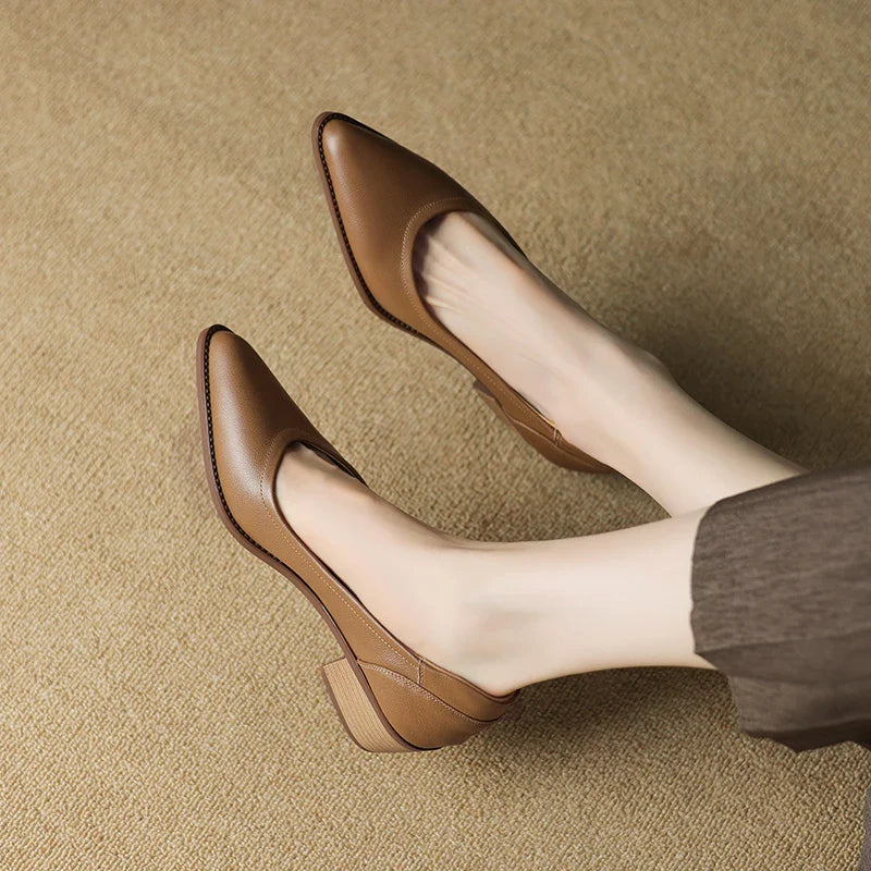 Dorvanna™ | Mid Heeled Shoes