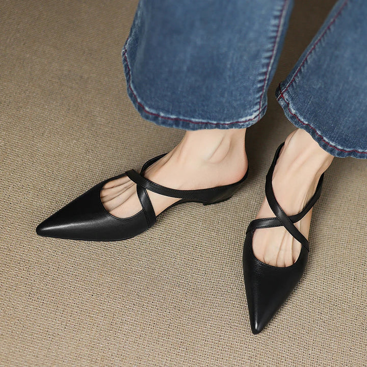 Mestelle™ | Genuine Leather Mules
