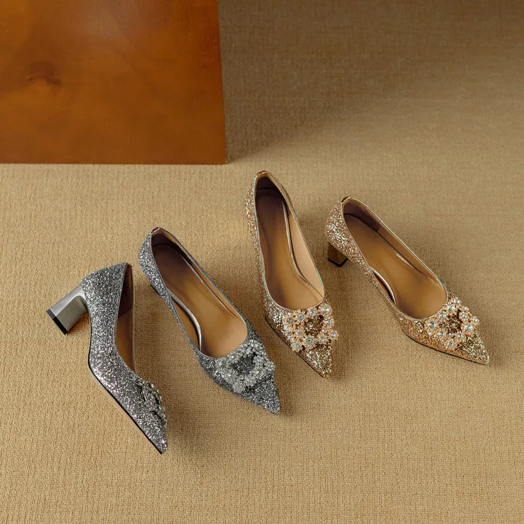 Octavia™ | Glitter Pumps