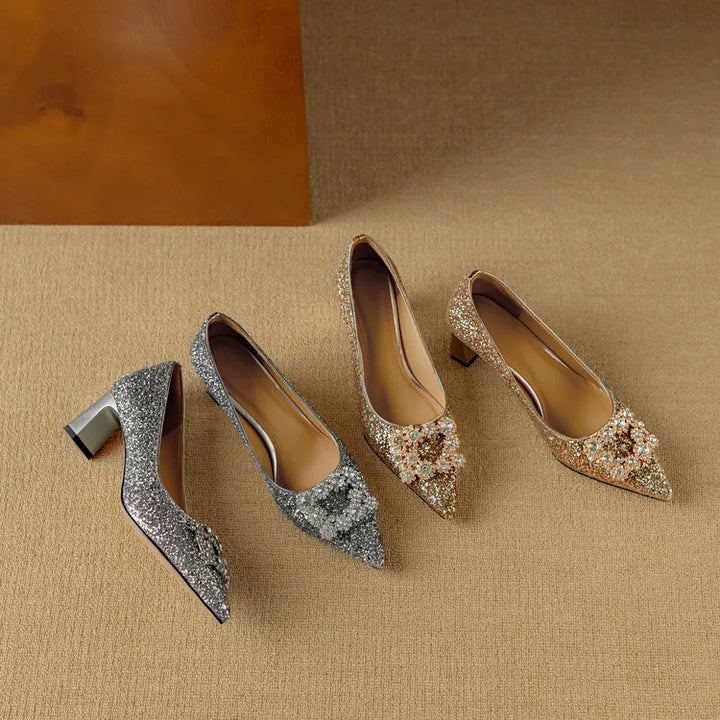 Octavia™ | Glitter Pumps