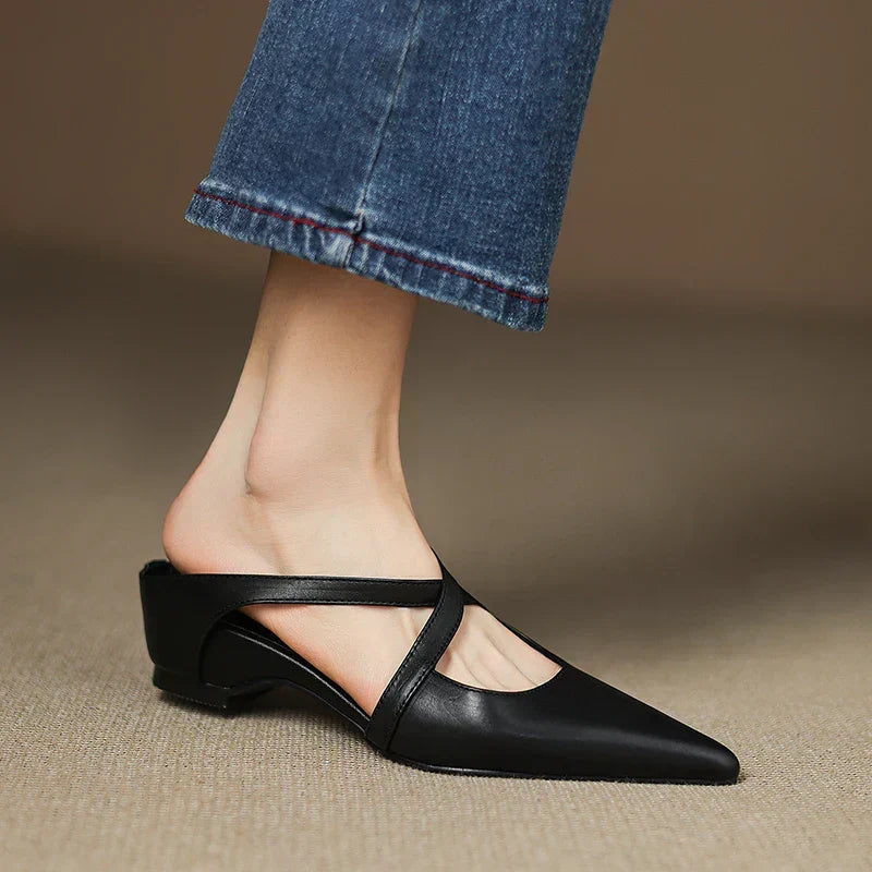 Mestelle™ | Genuine Leather Mules