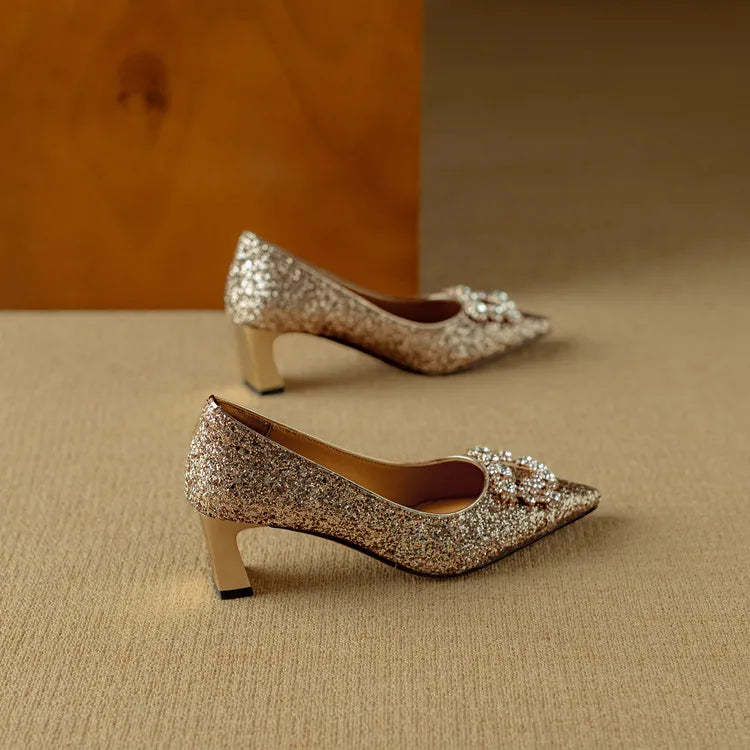 Octavia™ | Glitter Pumps