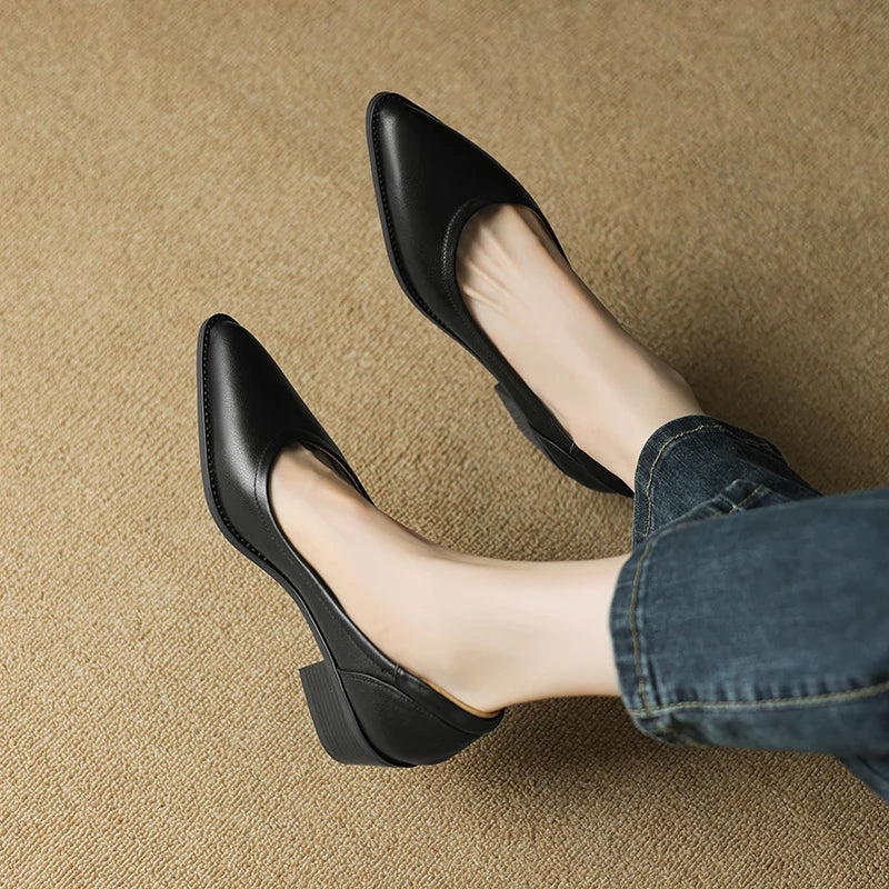 Dorvanna™ | Mid Heeled Shoes