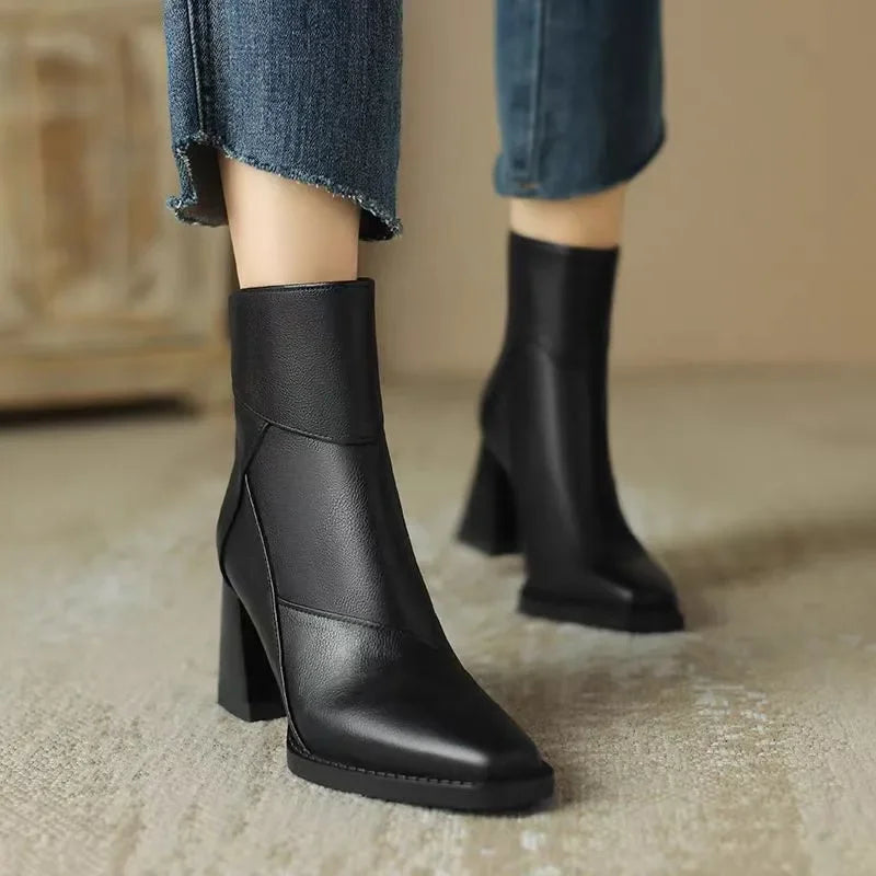 Hedwig™ | Leather Boots