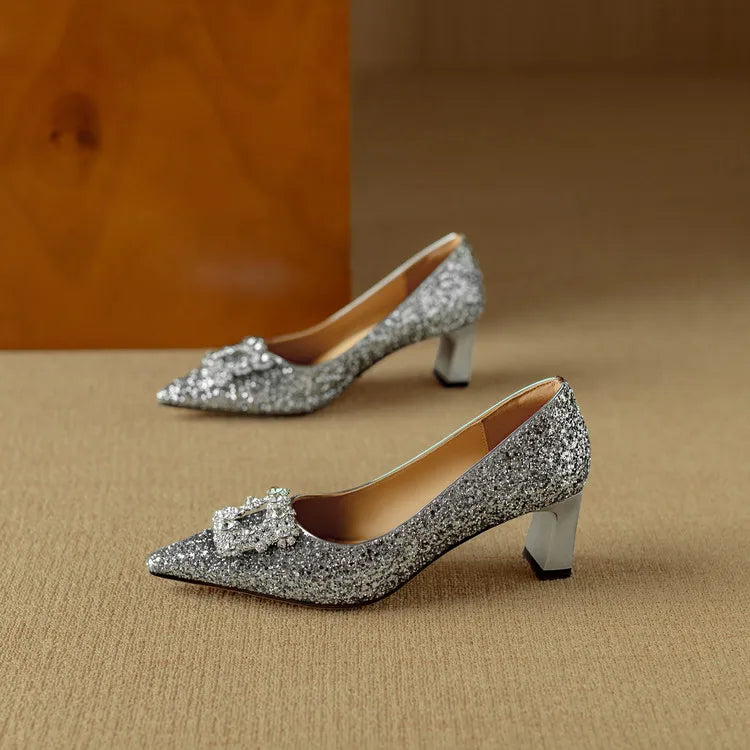 Octavia™ | Glitter Pumps