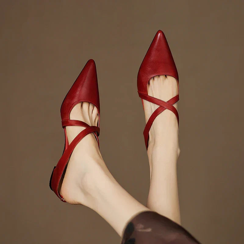 Mestelle™ | Genuine Leather Mules