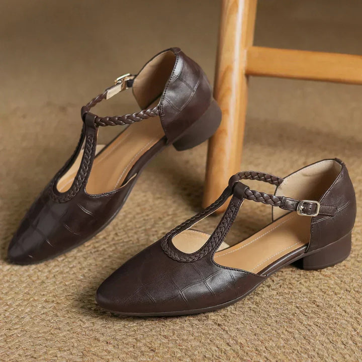 Rufina™ | Leather Mary Janes