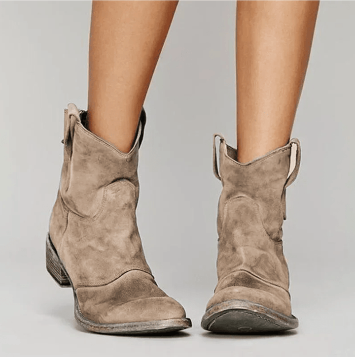 Hailey Suede Orthopedic Boots