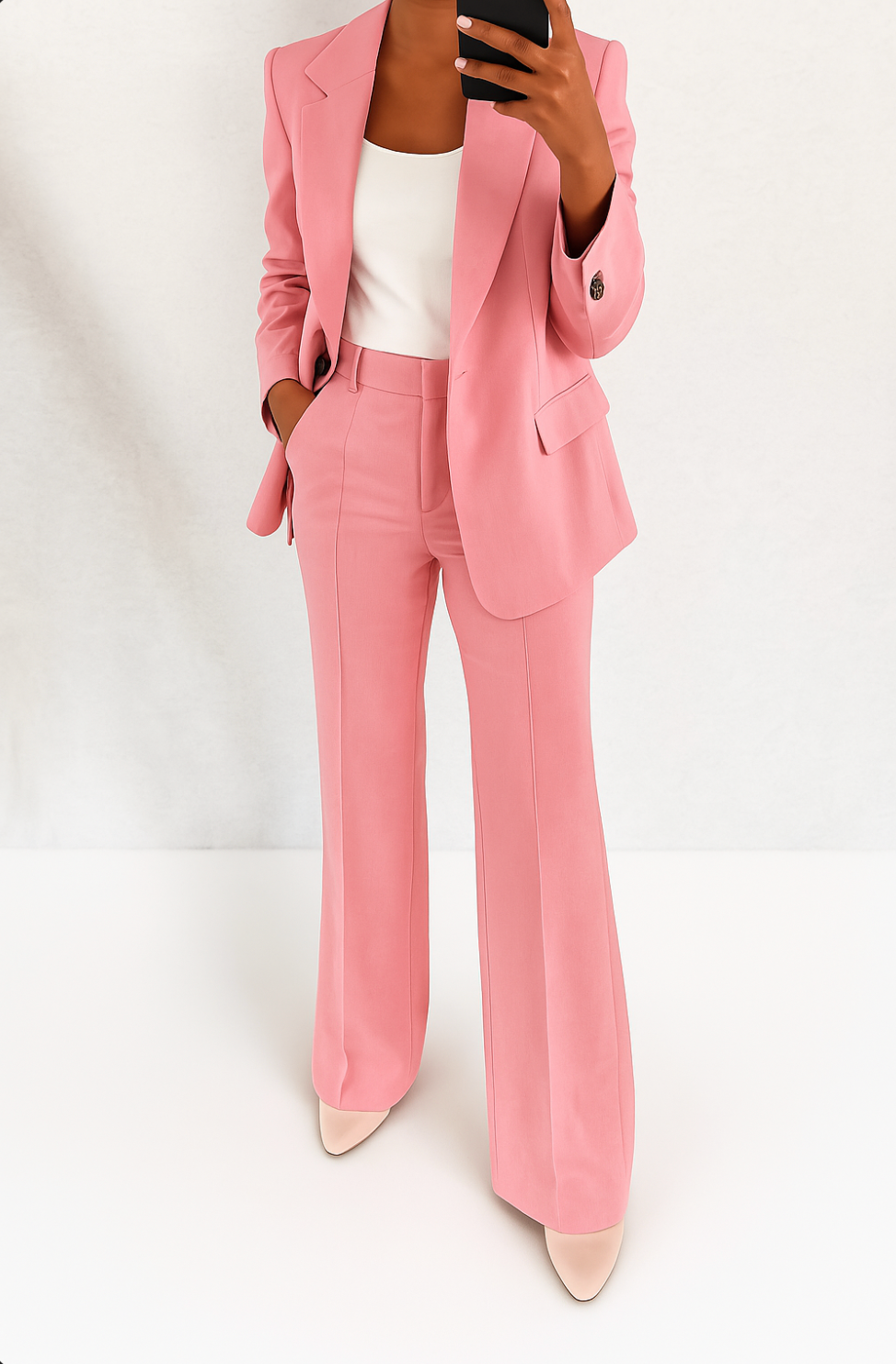 Rhonda™ | Chic Two-Piece Blazer &amp; Trouser Set