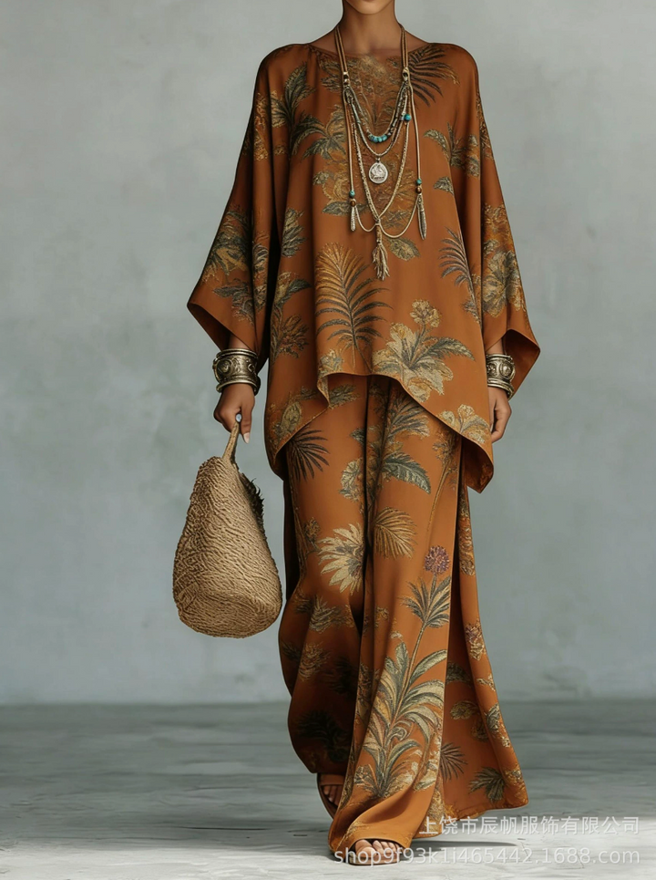 Jemima™ | Elegant Linen Two-Piece Set