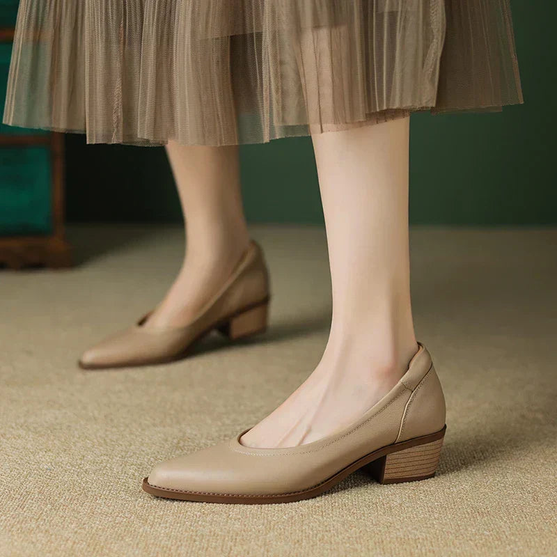 Dorvanna™ | Mid Heeled Shoes