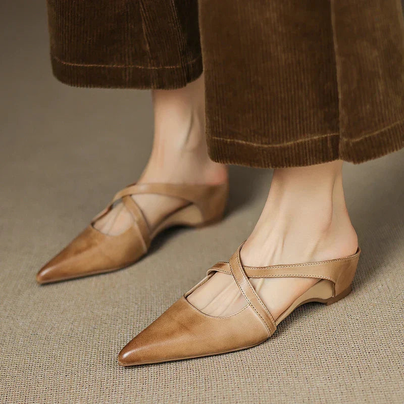 Mestelle™ | Genuine Leather Mules