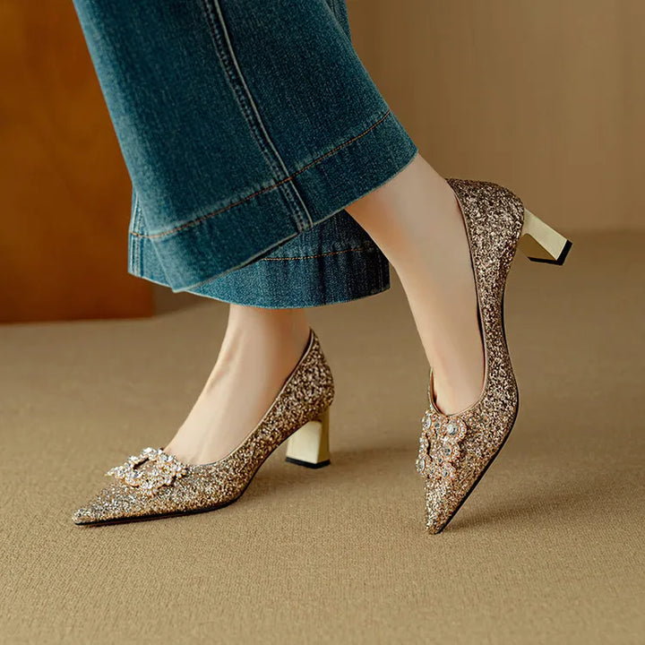 Octavia™ | Glitter Pumps