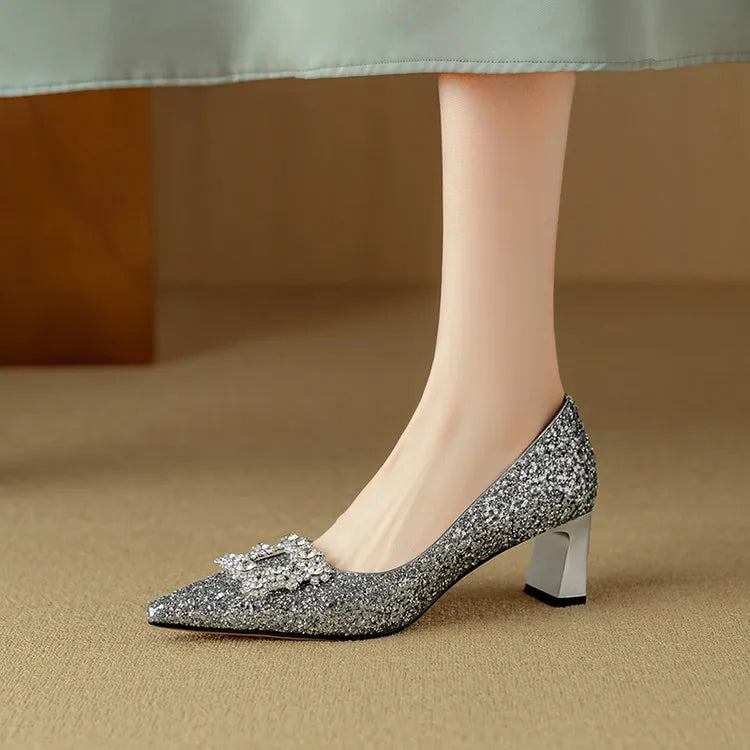 Octavia™ | Glitter Pumps