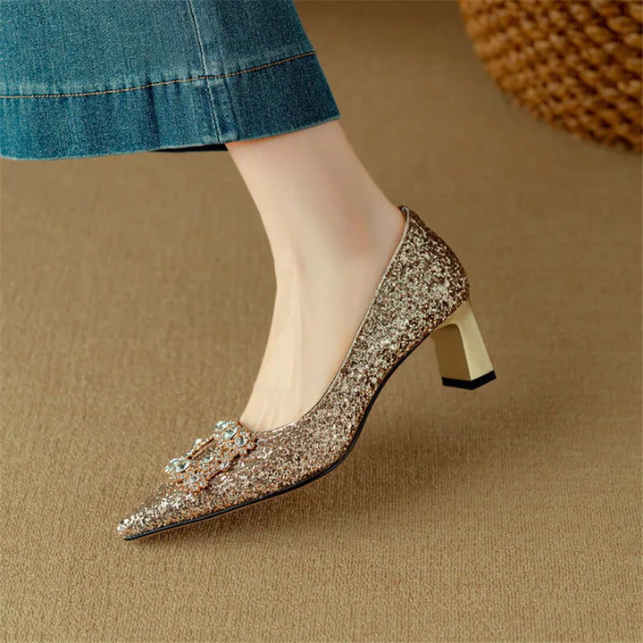 Octavia™ | Glitter Pumps