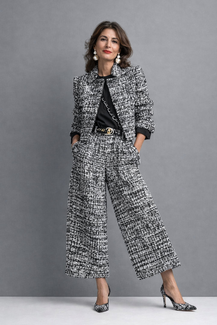 Reeve™ Tweed Blazer &amp; Pants Set