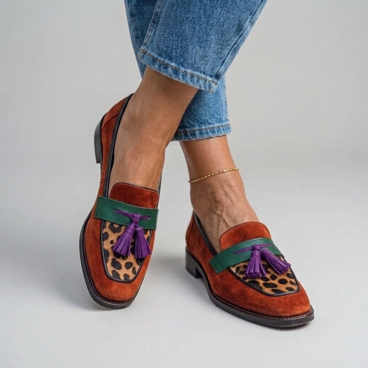 Rihanna™ | Square-Toe Loafers with Tassels