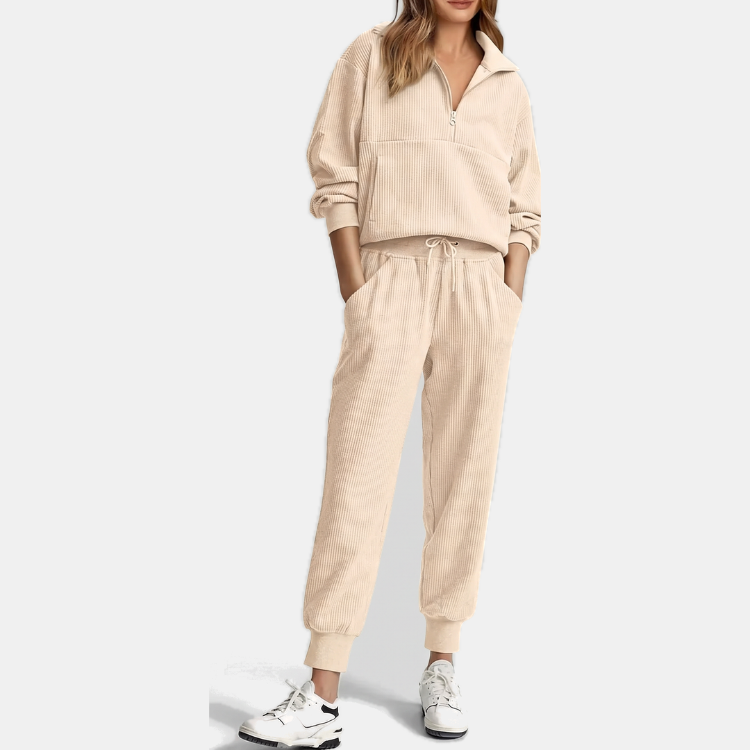 Delia™ Half-Zip Lounge Set