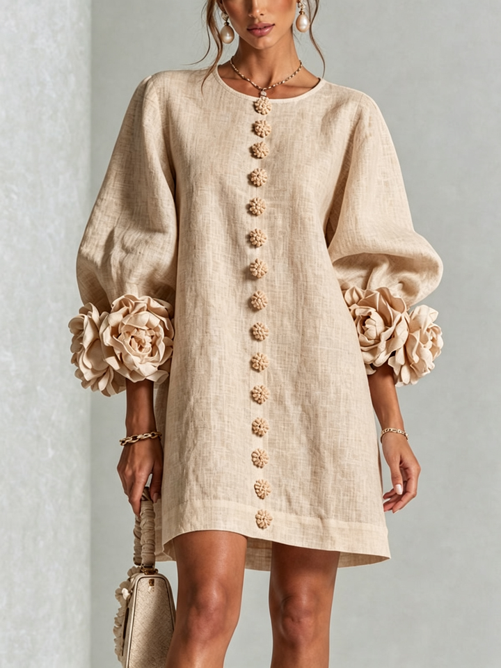 Rosalie™ Button-Down Mini Dress