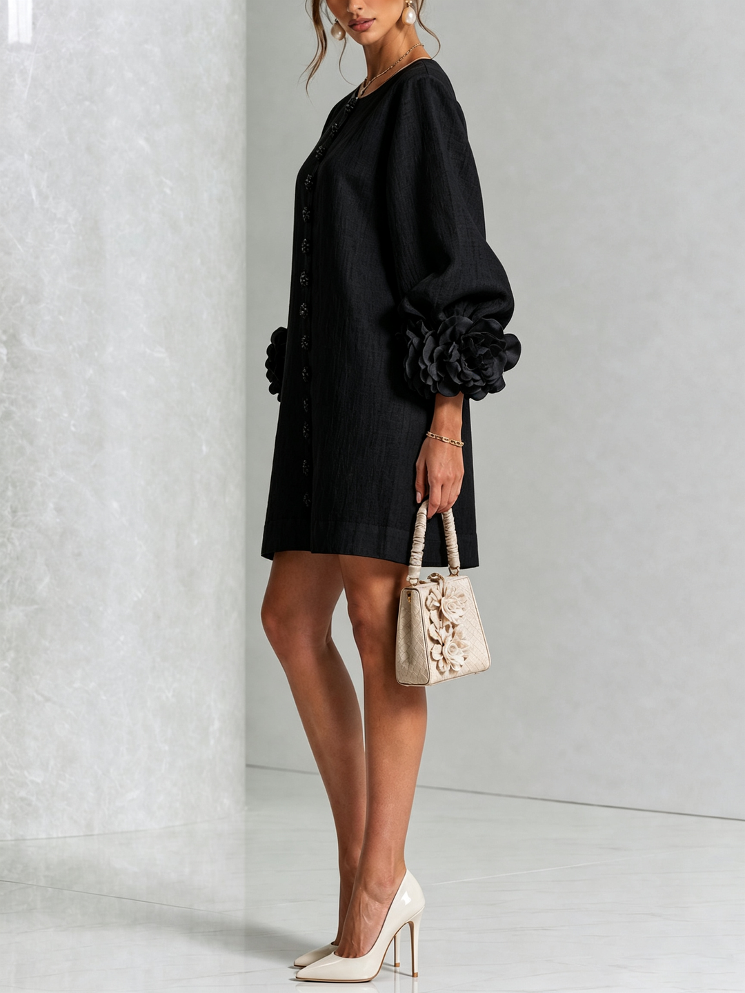 Rosalie™ Button-Down Mini Dress