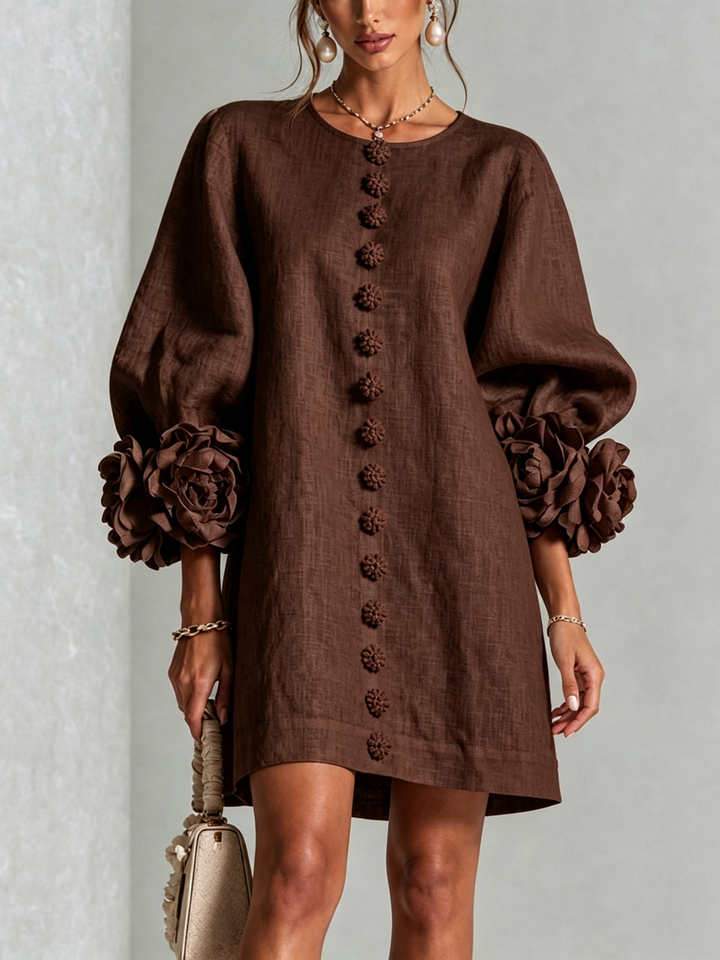 Rosalie™ Button-Down Mini Dress