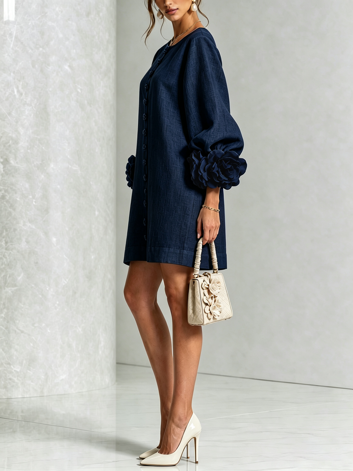 Rosalie™ Button-Down Mini Dress