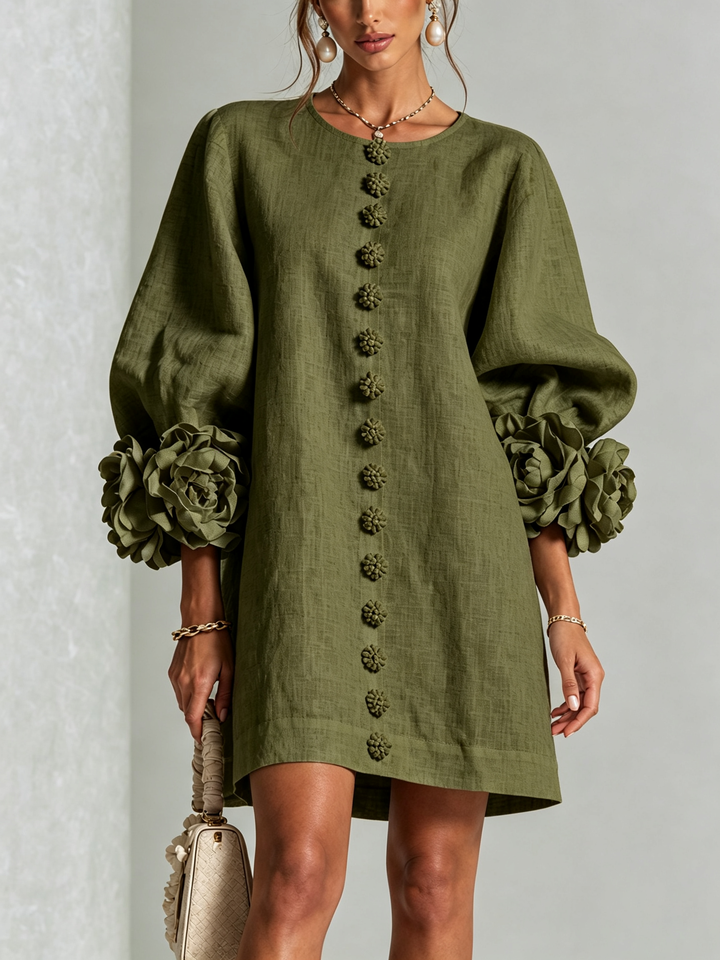 Rosalie™ Button-Down Mini Dress