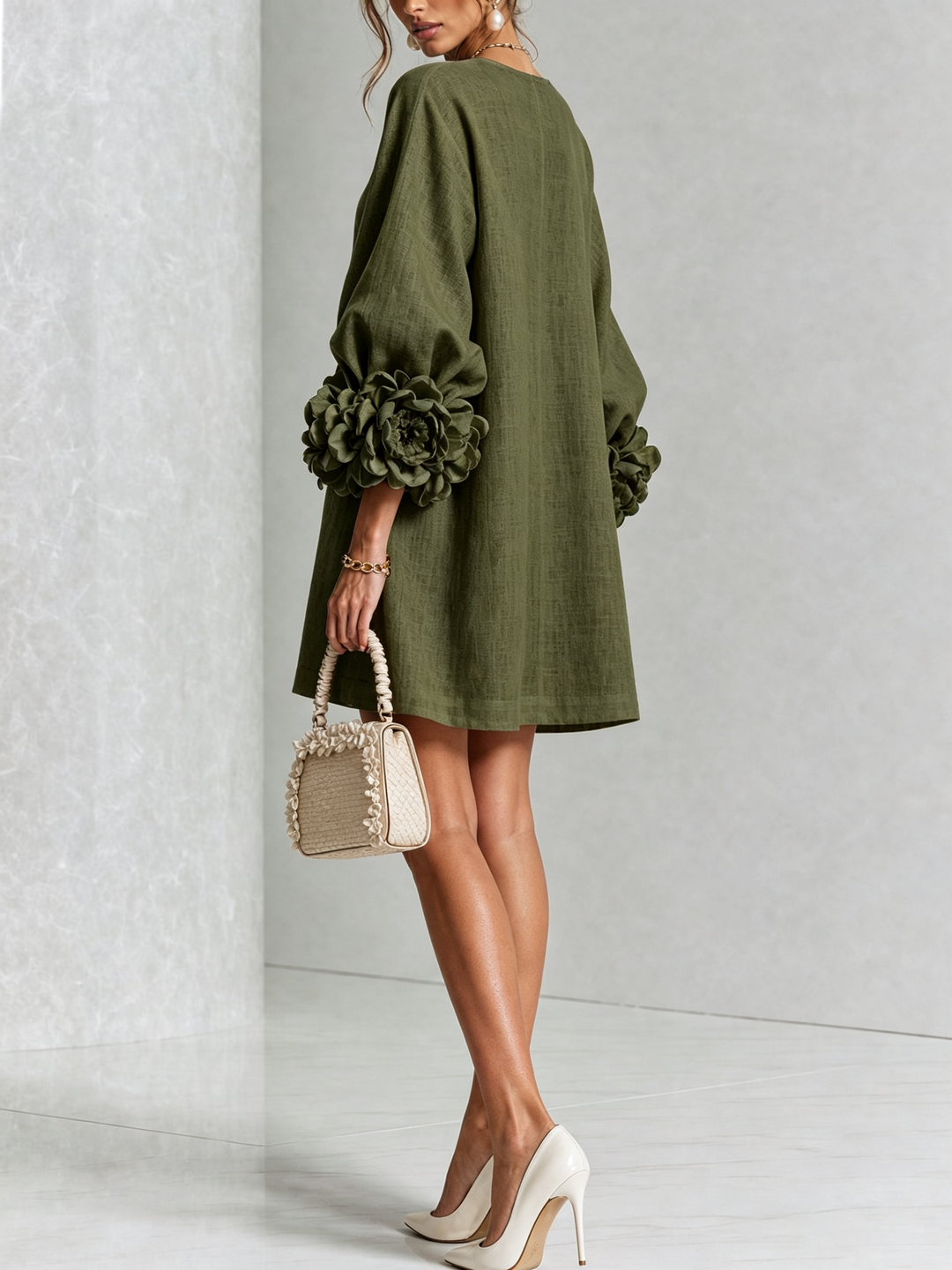 Rosalie™ Button-Down Mini Dress