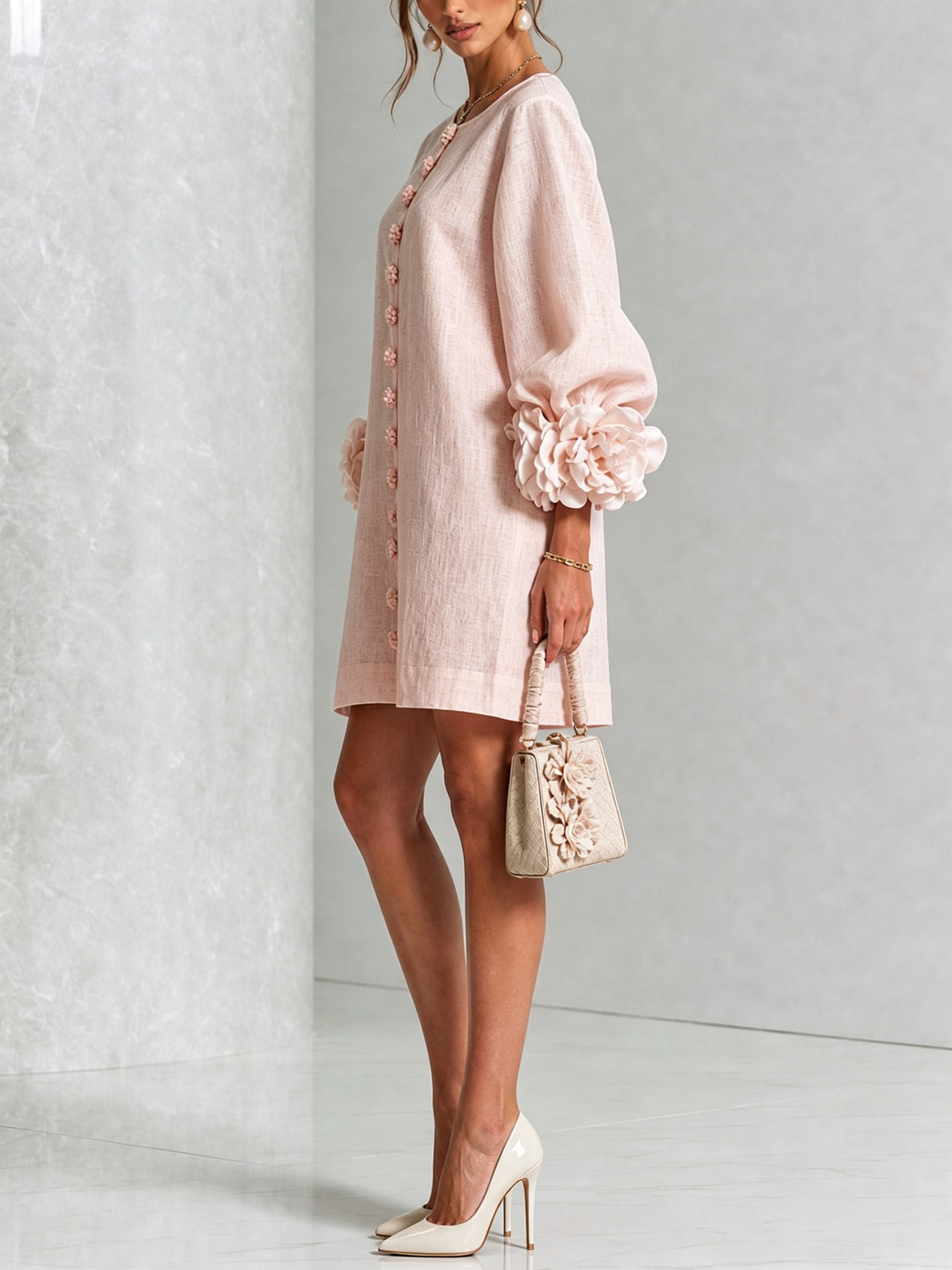 Rosalie™ Button-Down Mini Dress