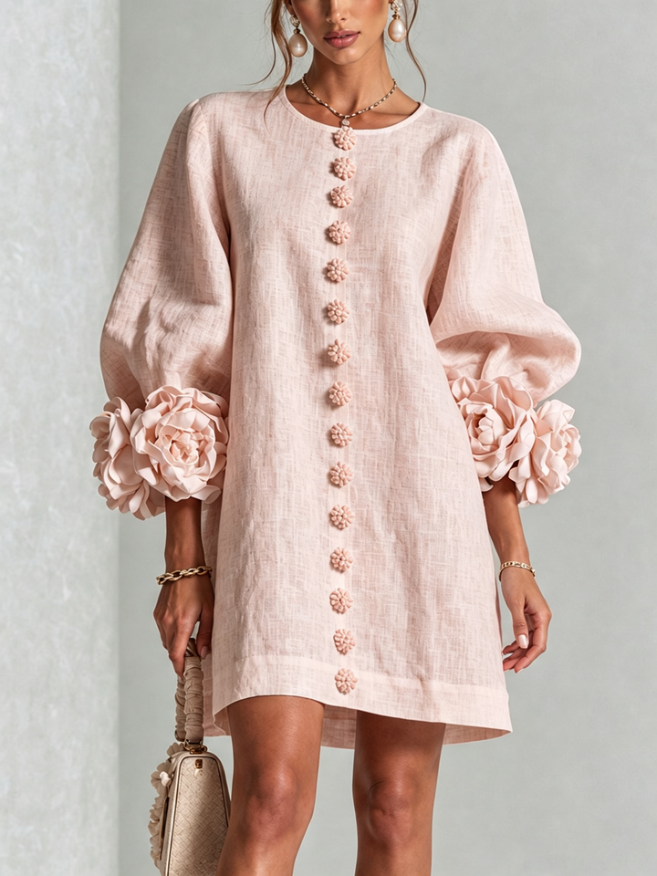 Rosalie™ Button-Down Mini Dress