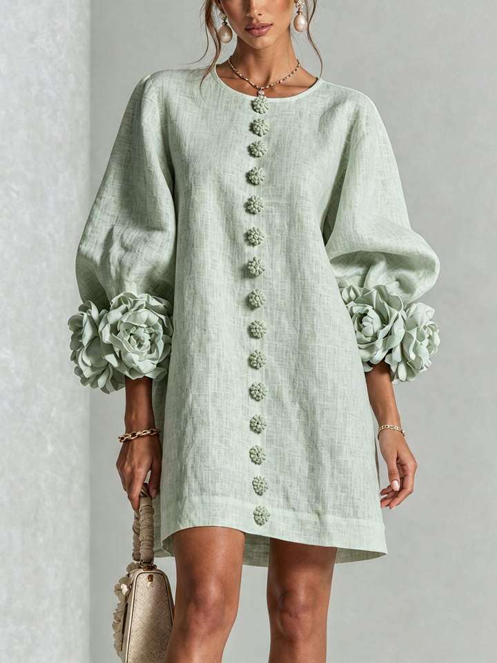 Rosalie™ Button-Down Mini Dress