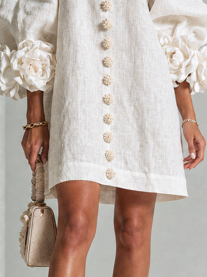 Rosalie™ Button-Down Mini Dress