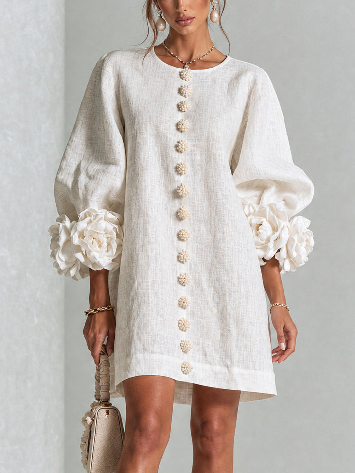 Rosalie™ Button-Down Mini Dress