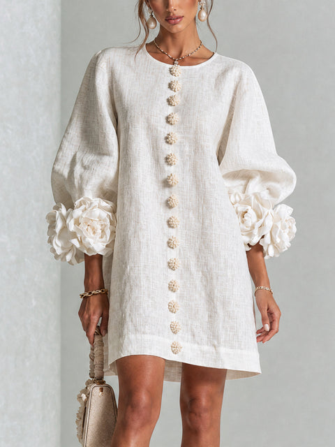 Rosalie™ Button-Down Mini Dress