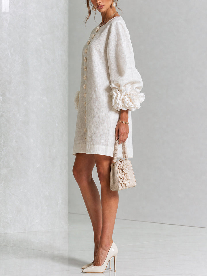 Rosalie™ Button-Down Mini Dress