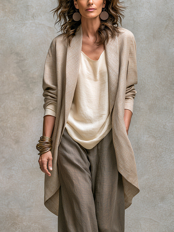 Eliana Wide-Leg Suit Set